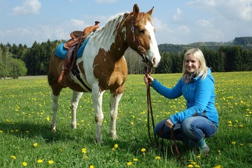 Mit dem Pferd in den Frühling