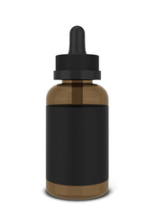 Vaping liquid bottle