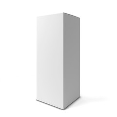 Blank tall box