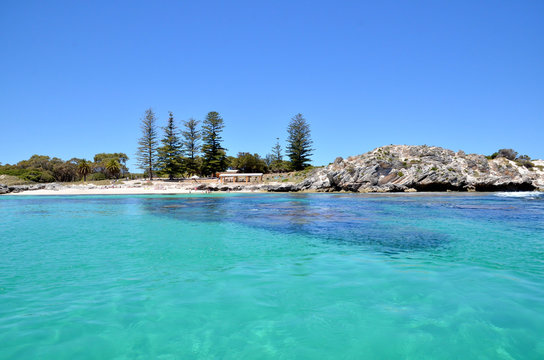 Rottnest Island's blue sky and beautiful sea