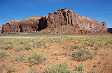 Fototapeta premium Mounts in Monument valley, USA