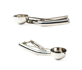 Ice-cream scoop spoon isolated
