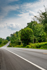 Fototapeta premium Asphalt country road