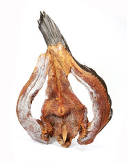 Dried fish with food preservation.