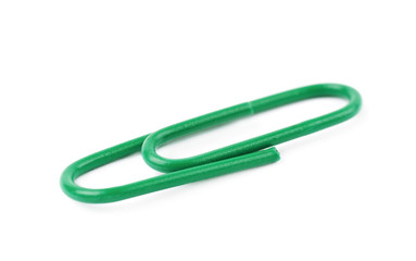 Single office clip isolated