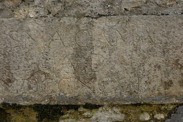 Latin script and Roman numerals