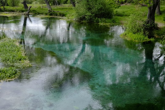 Excursion on the Tirino River