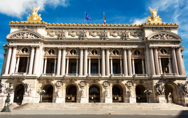 Fototapeta na wymiar The Opera -Palace Garnier. Paris, France