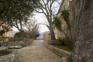 Montenegro old town in Bar