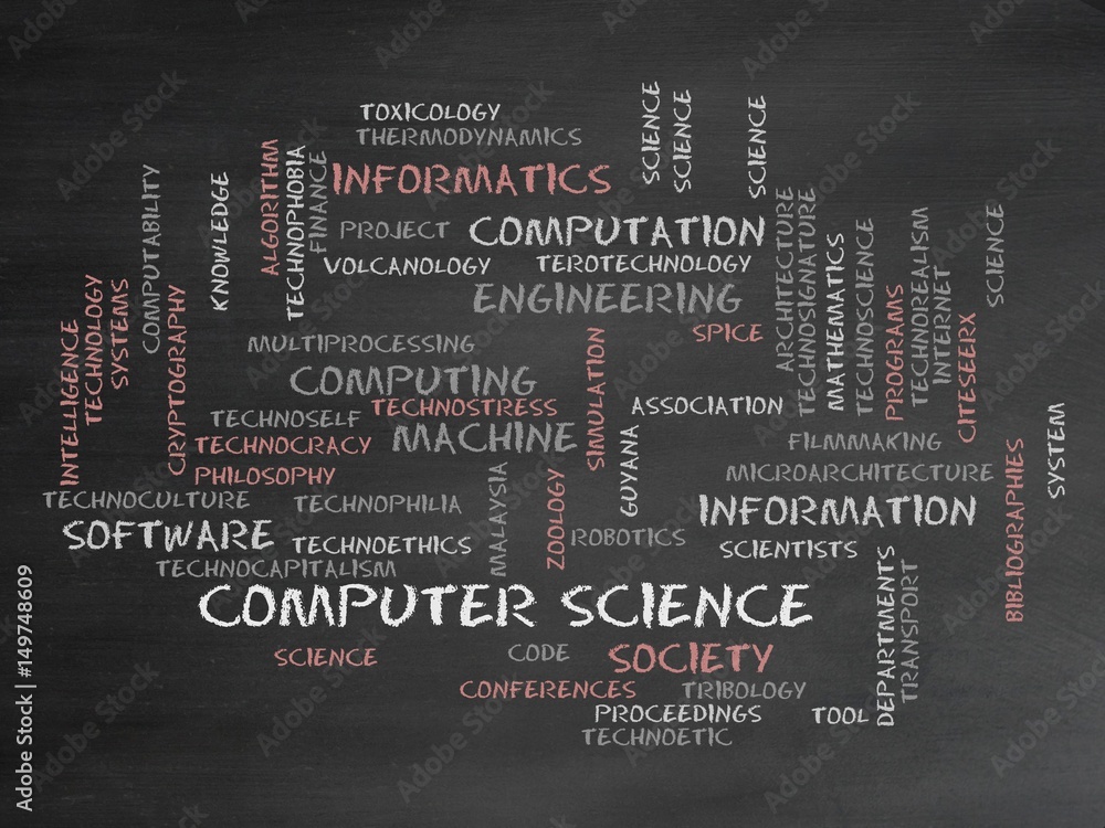 Canvas Prints computer science