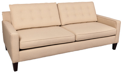 neutral modern sofa
