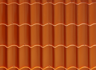 Imitation roof tiles, plastic roof
