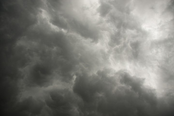 Obraz premium Dark storm clouds