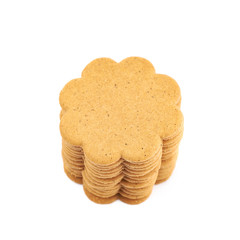 Pile of multiple gingerbread cookies