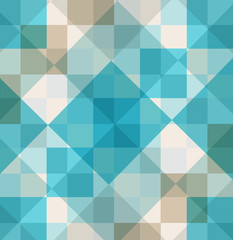 Obraz premium Abstract blue background squares rectangles in geometric pattern design.