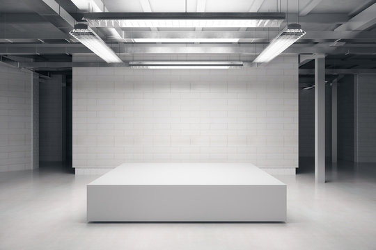 Empty podium