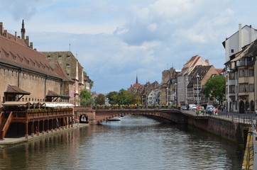 Strasbourg latem/Starsbourg in summer, Alsace, France