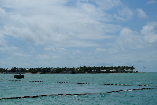 Island in front of Key Wst
