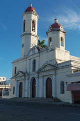Fototapeta premium church from colonial city Cienfuegos in Cuba
