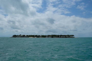 Island in front of Key Wst