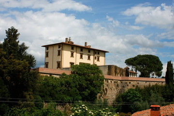 Fototapeta na wymiar Forte Belvedere, Florence, Italy