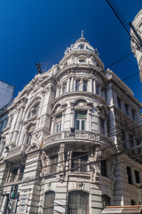 VALPARAISO, CHILE - MARCH 29, 2015: Building of El Mercurio newspaper in Valparaiso, Chile
