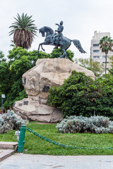 Monument to the Army of the Andes  at the General San Martin square in Mendoza, Argentina