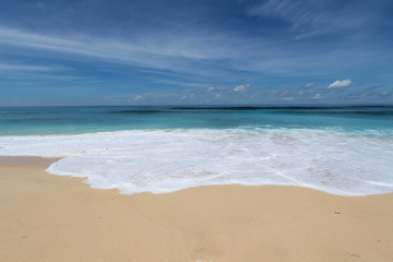Fototapeta na wymiar Bali blue beach