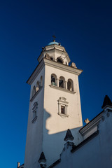 Tower of Iglesia de la Merced church in San Miguel de Tucuman, Argentina