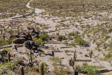 Ruins of ancient pre-inca town Quilmes, Argentina