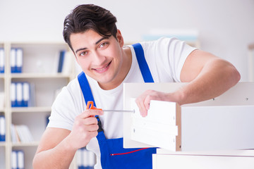 Furniture repair and assembly concept