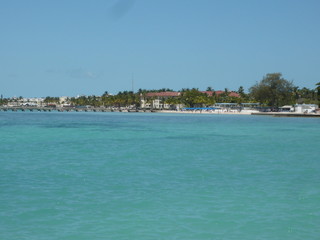 Coast of Key West in Florida