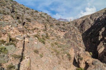 Garganta del Diablo valley near Tilcara village, Argentina