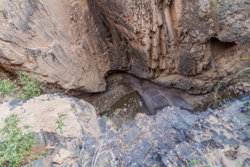Garganta del Diablo valley near Tilcara village, Argentina