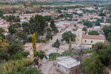 Village Maimara in Quebrada de Humahuaca valley, Argentina