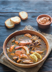 Bowl of Bouillabaisse
