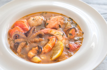 Bowl of Bouillabaisse