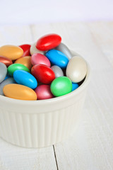 sugar coated candies