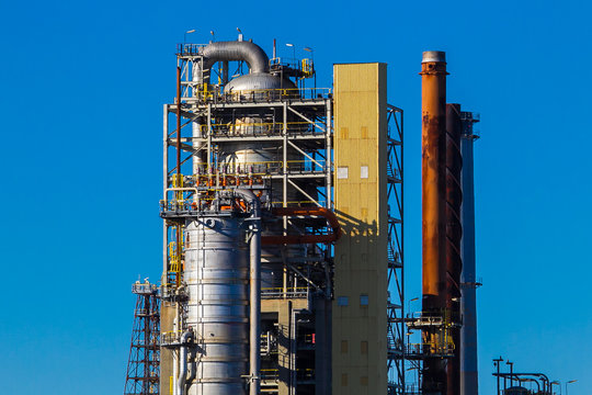 Oil refinery. Mongstad, Norway.