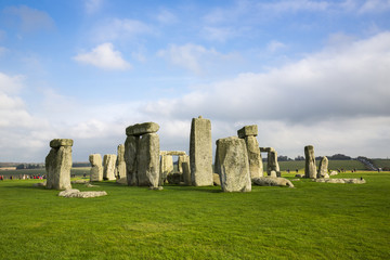 Plakat Stonehenge monument in England, UK.