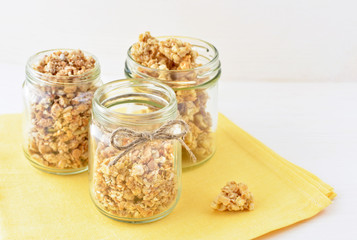 wholegrain oat granola breakfast