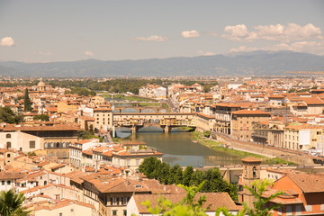 Florence Panorama: Santa Maria del Fiore - Florence, Italy