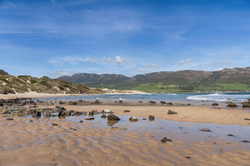 hermosas playas vírgenes de Andalucía, valdevaqueros en la provincia de Cadíz