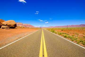 Arizona desert highway