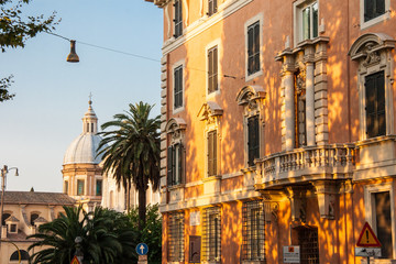 Dusk in Rome