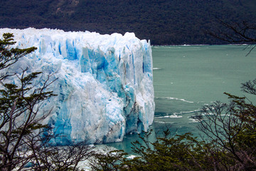 Beautiful view of Perito Moreno Glacier, Los Glaciares National Park, El Calafate, Province Santa...