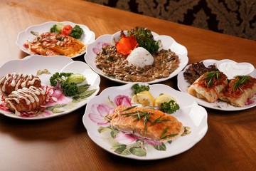 various Russian food