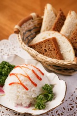 Russian style appetizer