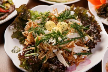 This food is russian style cuisine