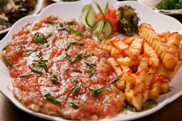  Russian food , 러시아 돈까스, 러시아 포크커틀릿, 러시아요리	